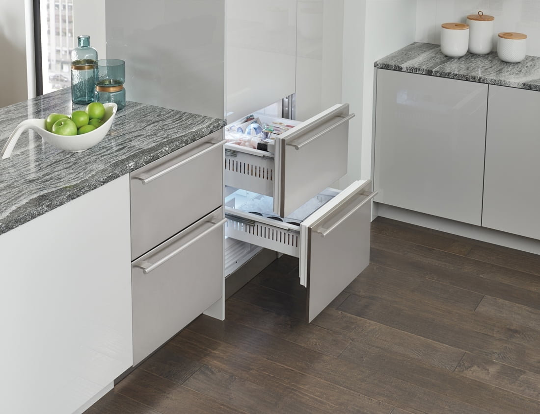 Sub-Zero ID24FI 24" Designer Freezer Drawers with Ice Maker - Panel Ready