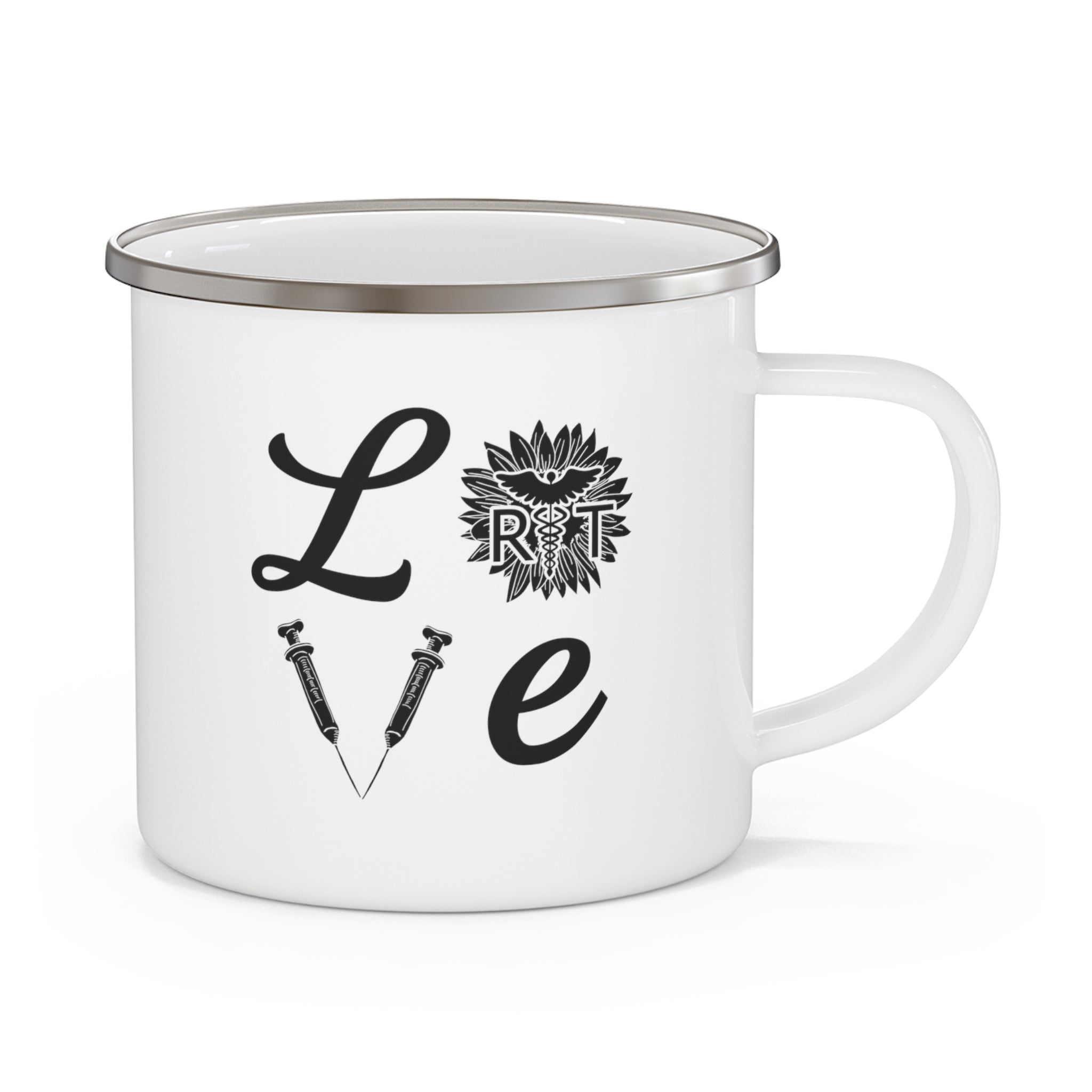 Inspirational Healthcare Enthusiast Sunflower Mug