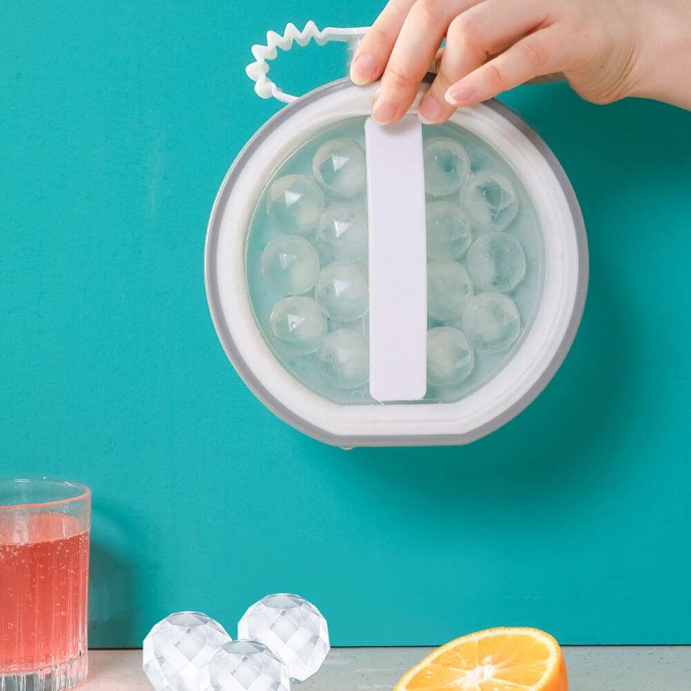 Dual-Function Portable Ice Cube Maker