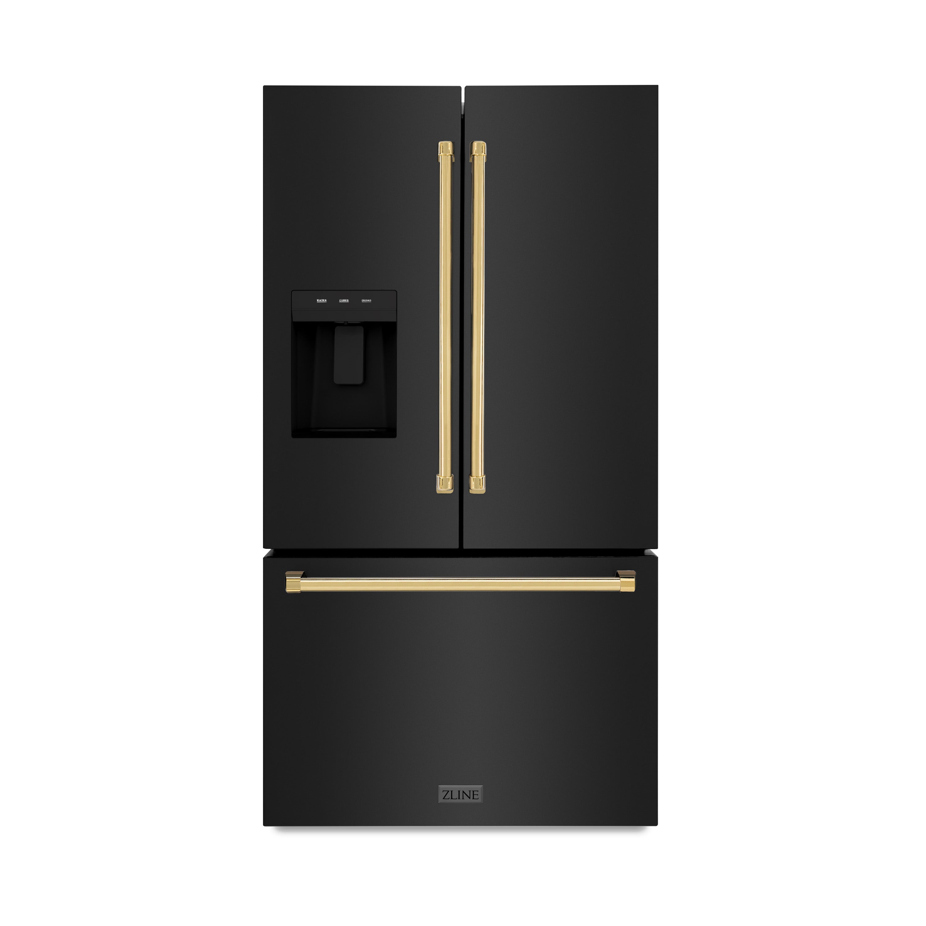 ZLINE Autograph Edition 36" French Door Refrigerator with External Water Dispenser