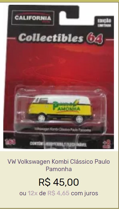 Vintage Cars Collection - VW Fusca 12-Unit Set