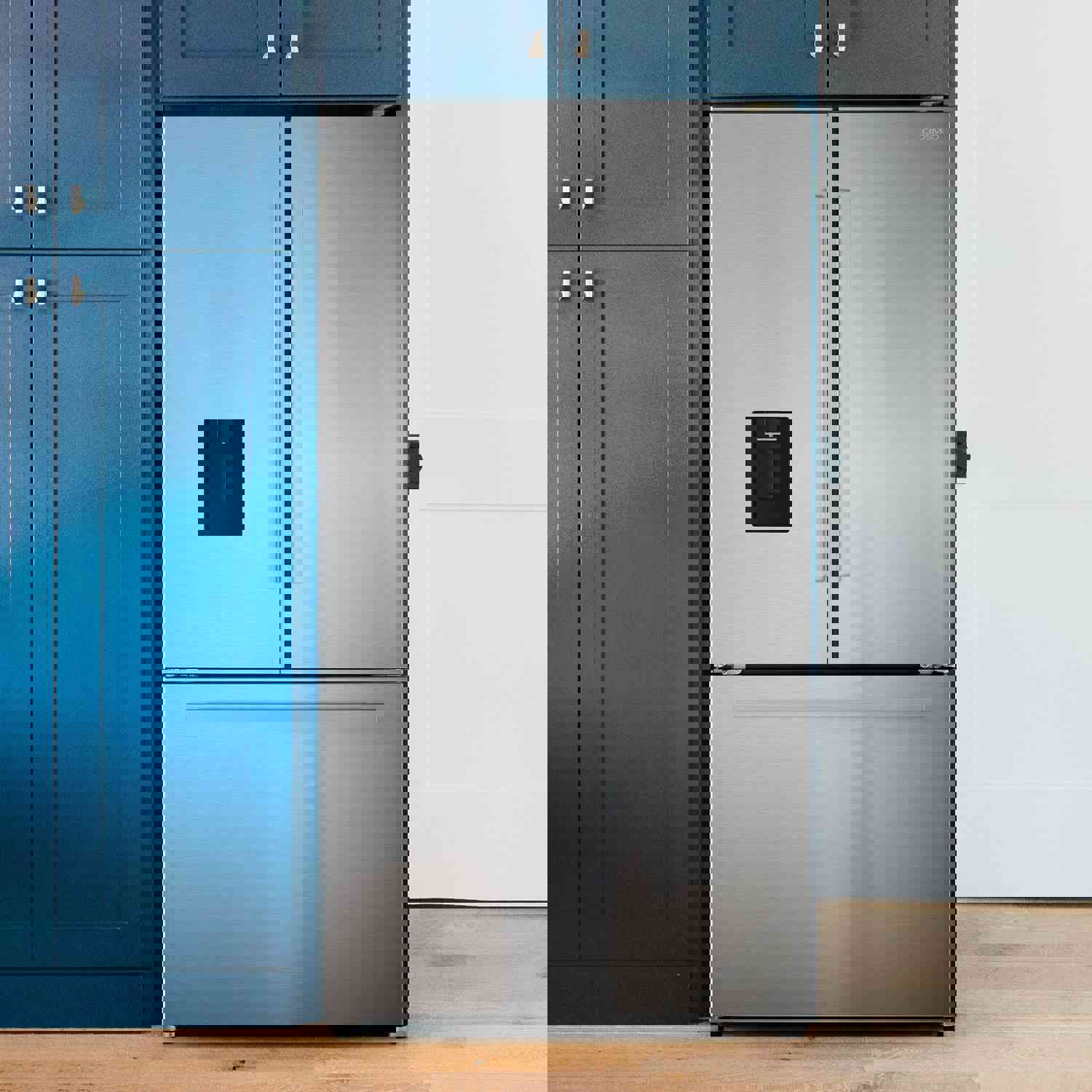 Cosmos 22.4 cu. ft. 4-Door French Door Refrigerator with Advanced Cooling, LED Lighting, and Stainless Steel Design