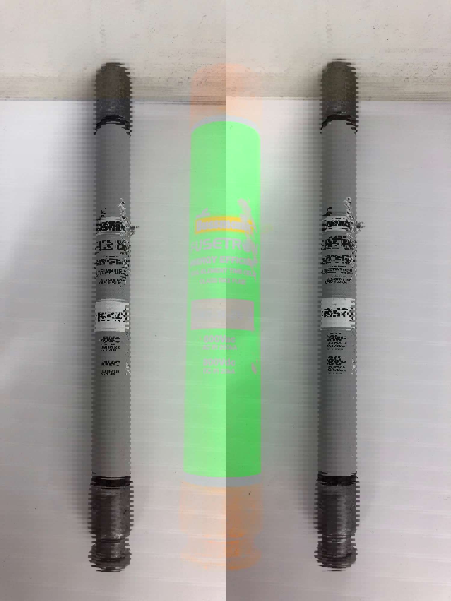 Bussman FRS-R-20 Energy Efficient Fuses - 600Vac, 200kA, 300Vdc - Set of 3