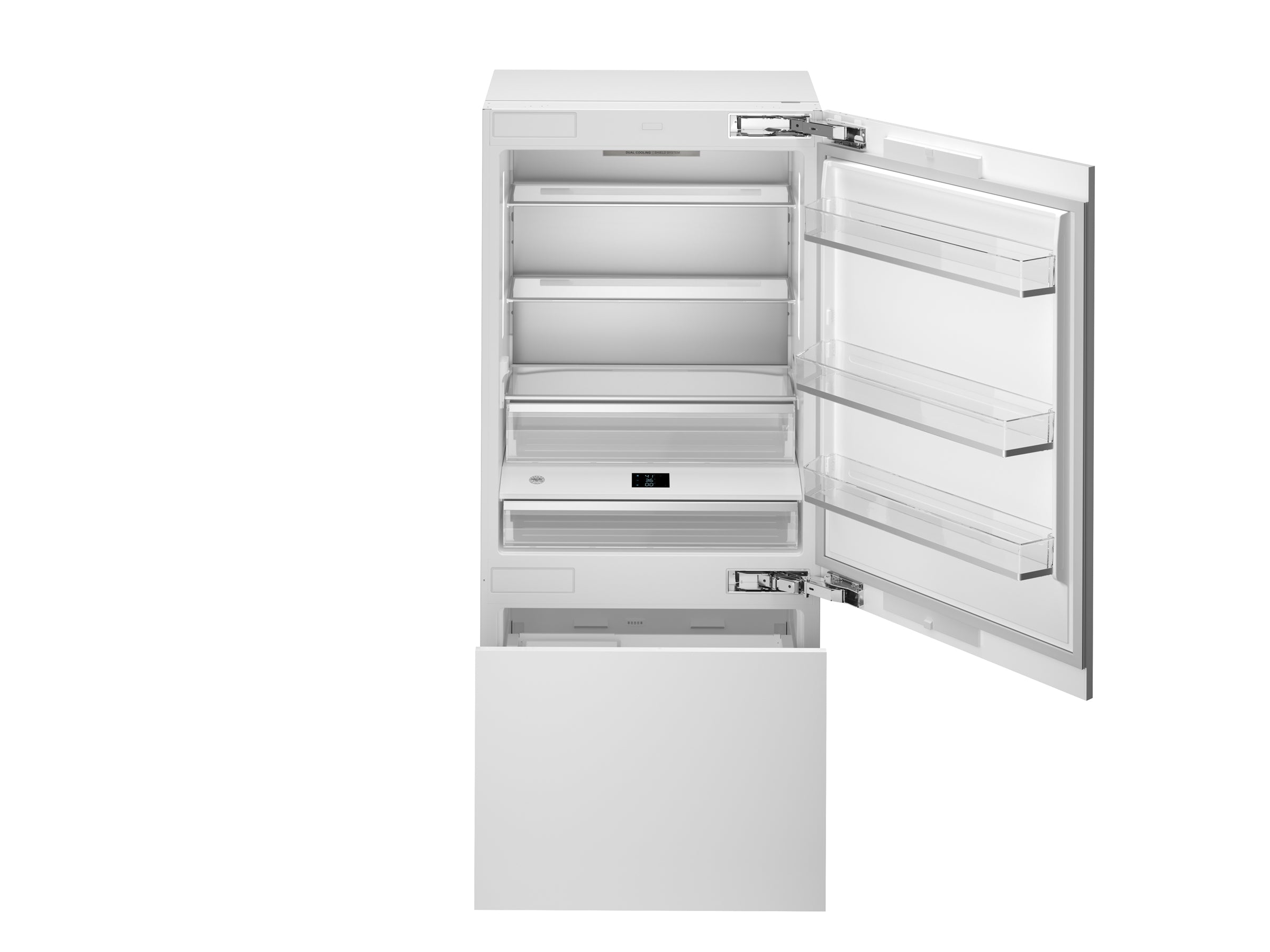 Bertazzoni 36" Bottom Mount Refrigerator with Ice Maker and Fresco Drawer