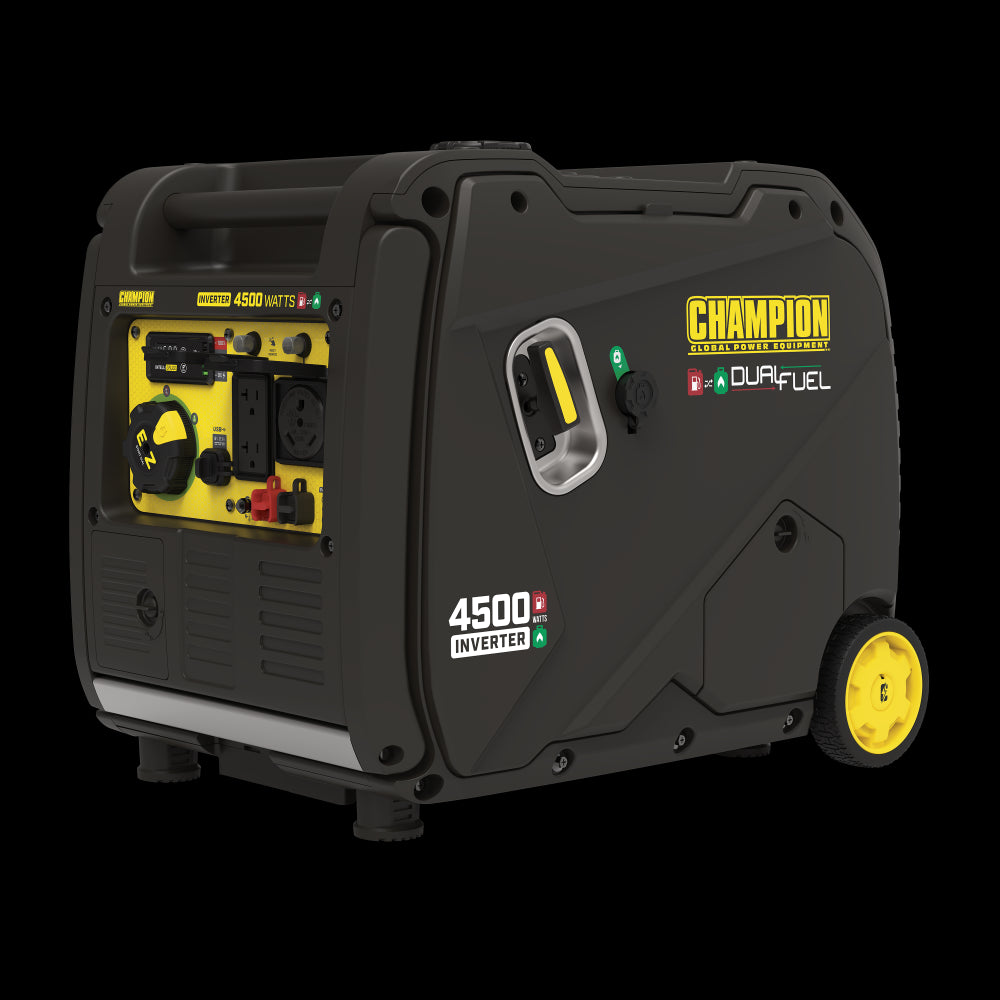 Champion 4500-Watt Dual Fuel Inverter Generator with Quiet Technology