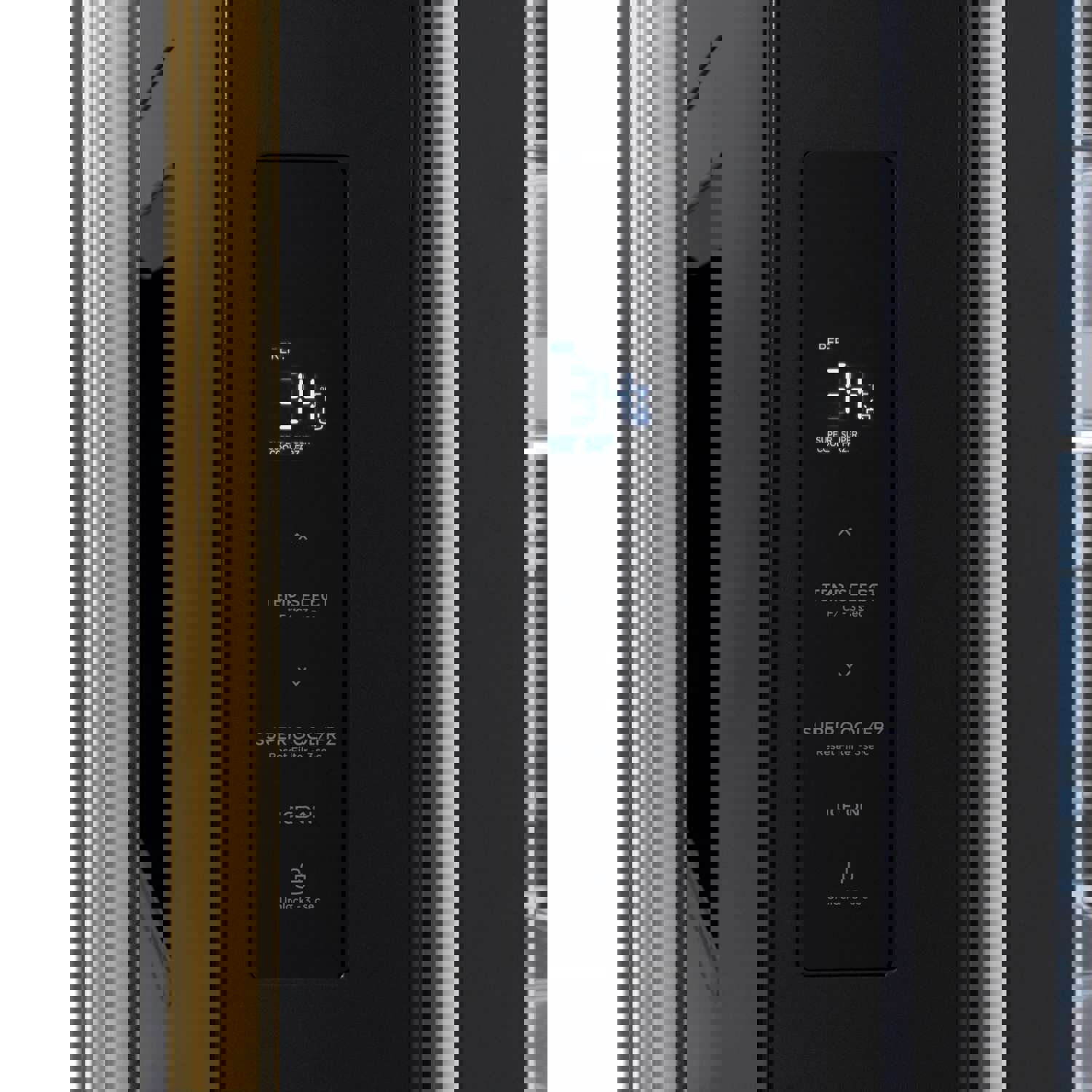 Stylish ZLINE French Door Refrigerator with External Water Dispenser