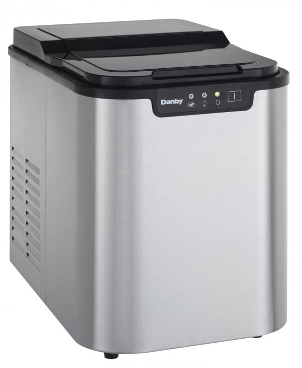 Danby DIM2500SSDB 2 Lb Stainless Steel Ice Maker