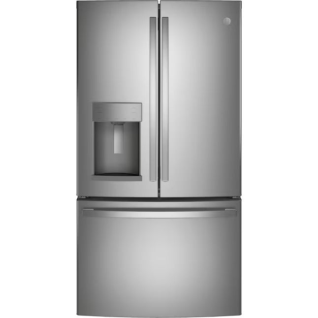 GE 27.8 cu ft French Door Refrigerator with Ice Maker - Open Box