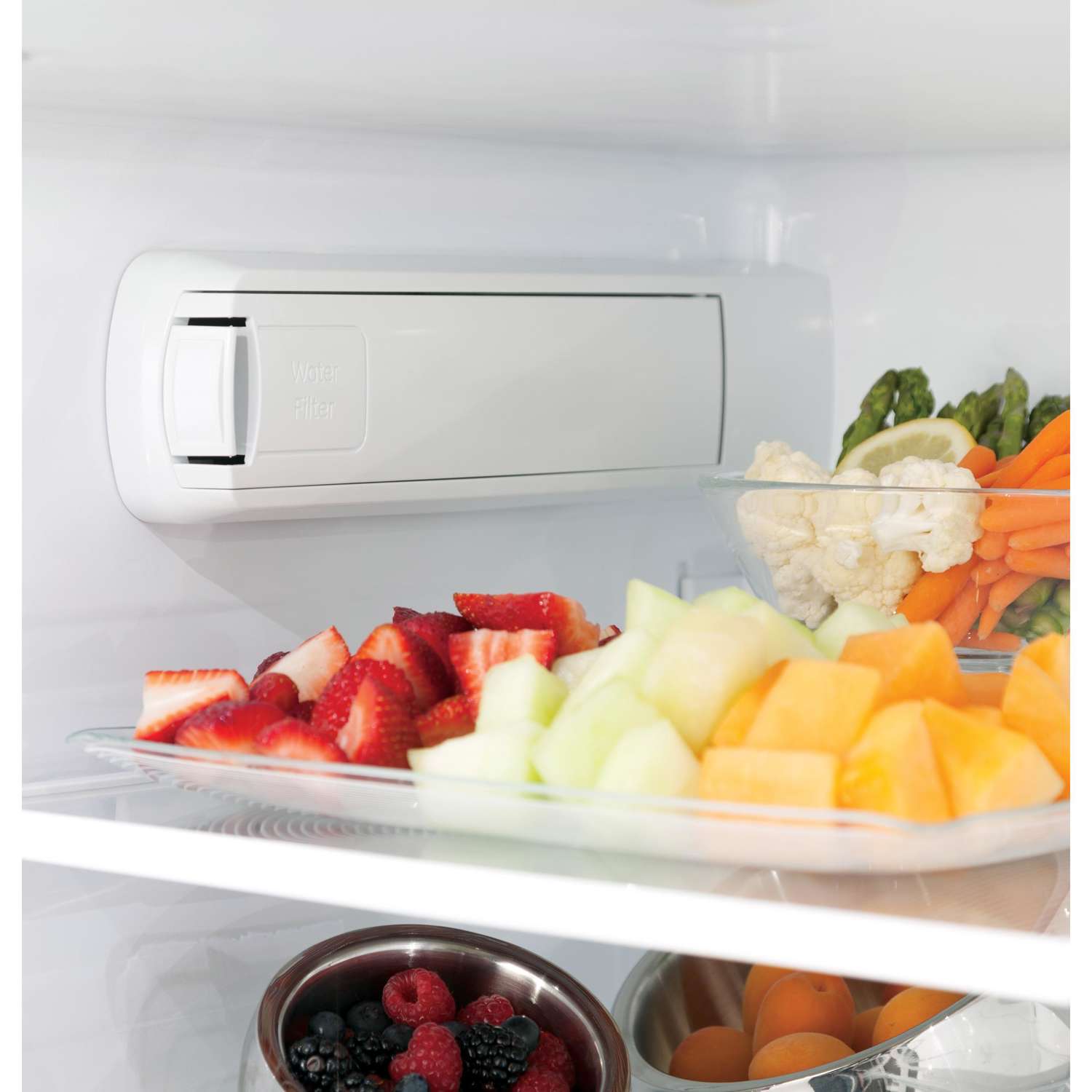 GE 27.8 cu.ft. French-Door Refrigerator with Ice & Water Dispenser