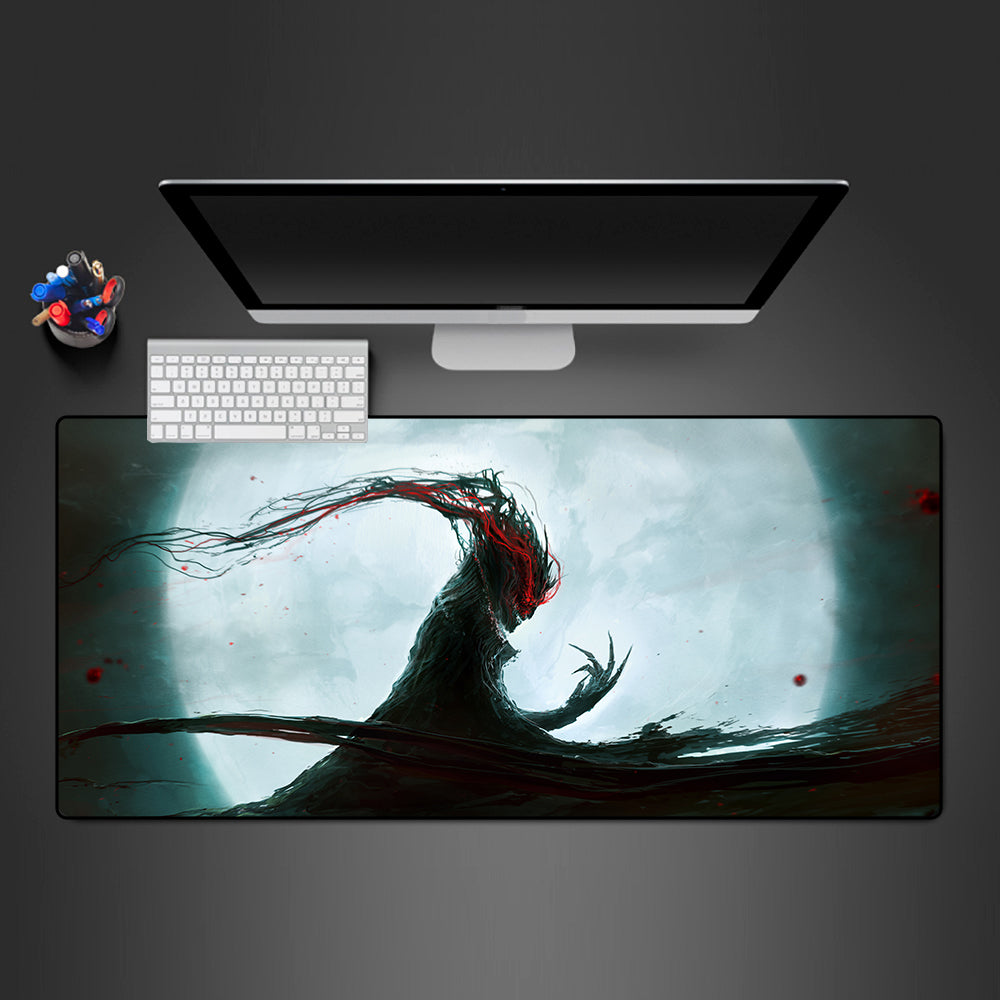 Epic Moon Demon Gaming Mouse Pad - M-XXL Size