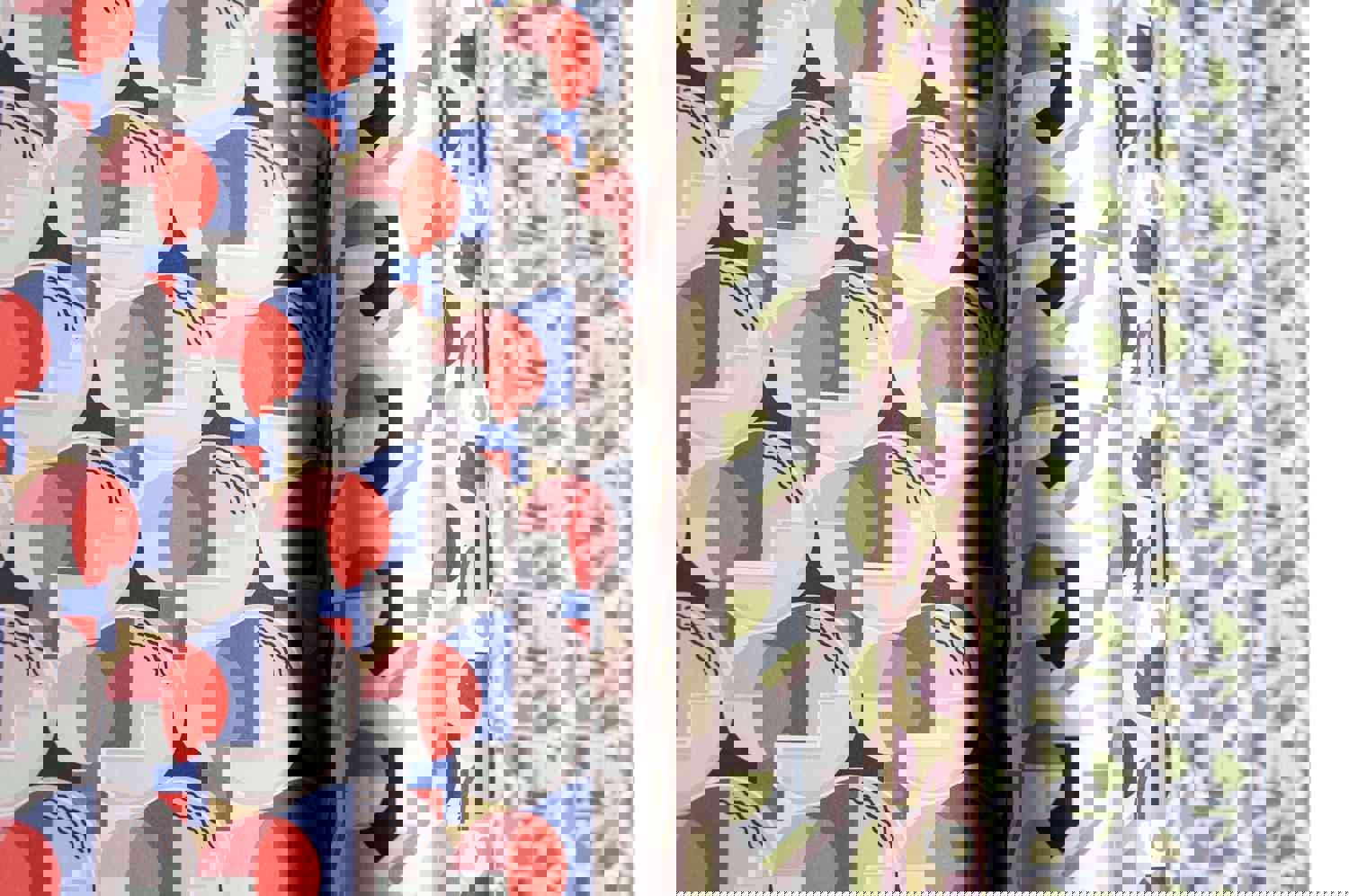Art Deco Patterned Tear-Out Paper Book