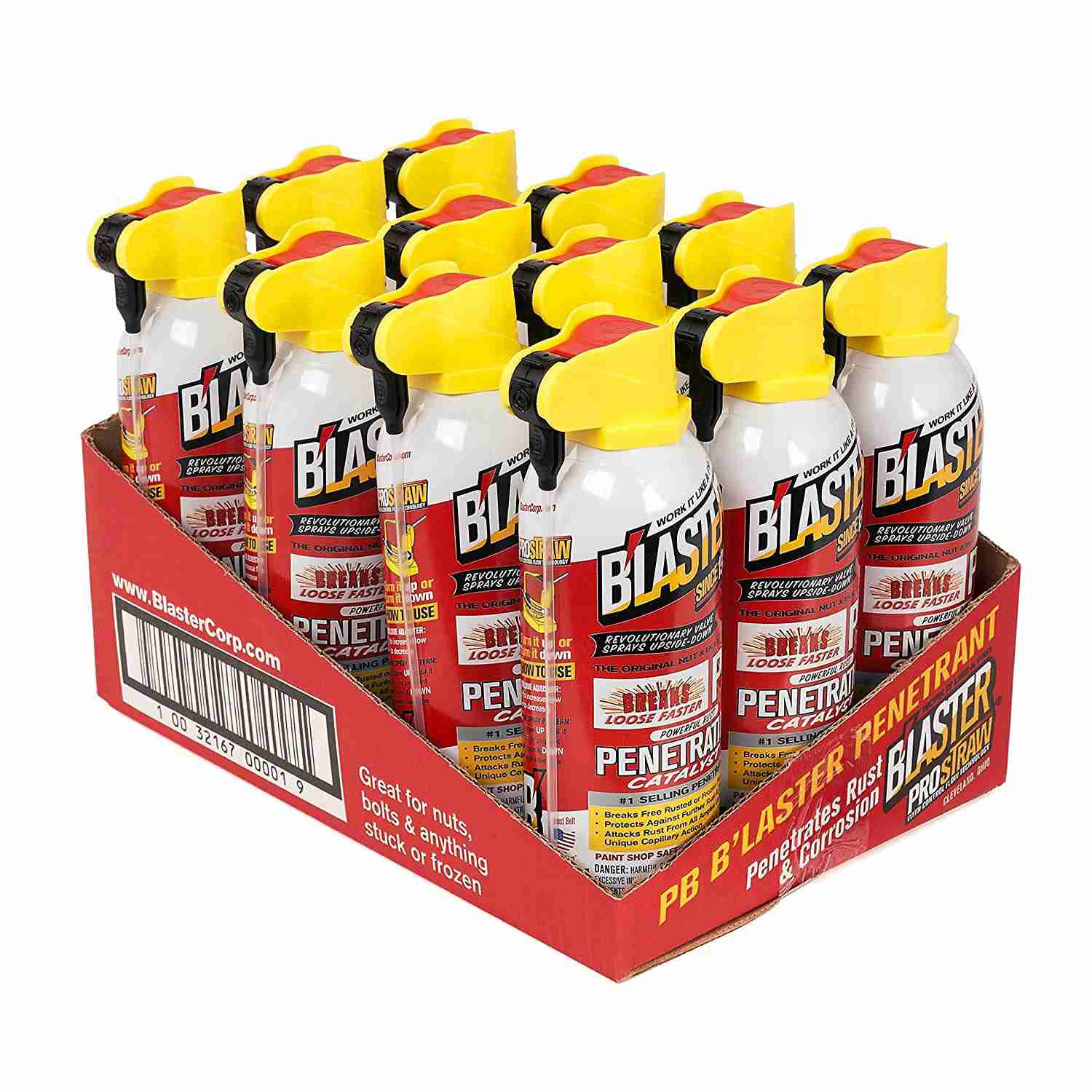 PB-DS Rust Free Penetrating Catalyst with ProStraw, 11-oz, 12 Pack