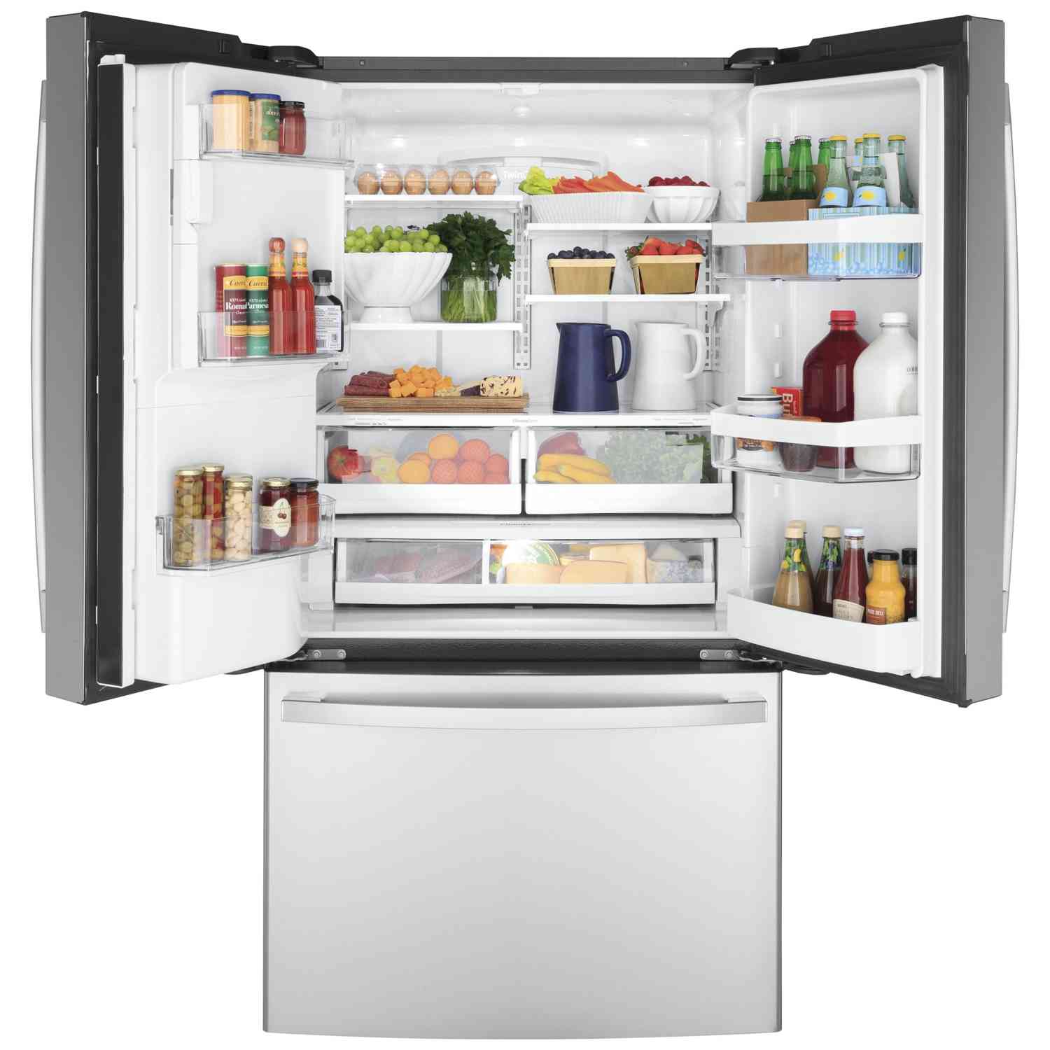 GE 36-inch Counter-Depth French Door Refrigerator with External Dispenser