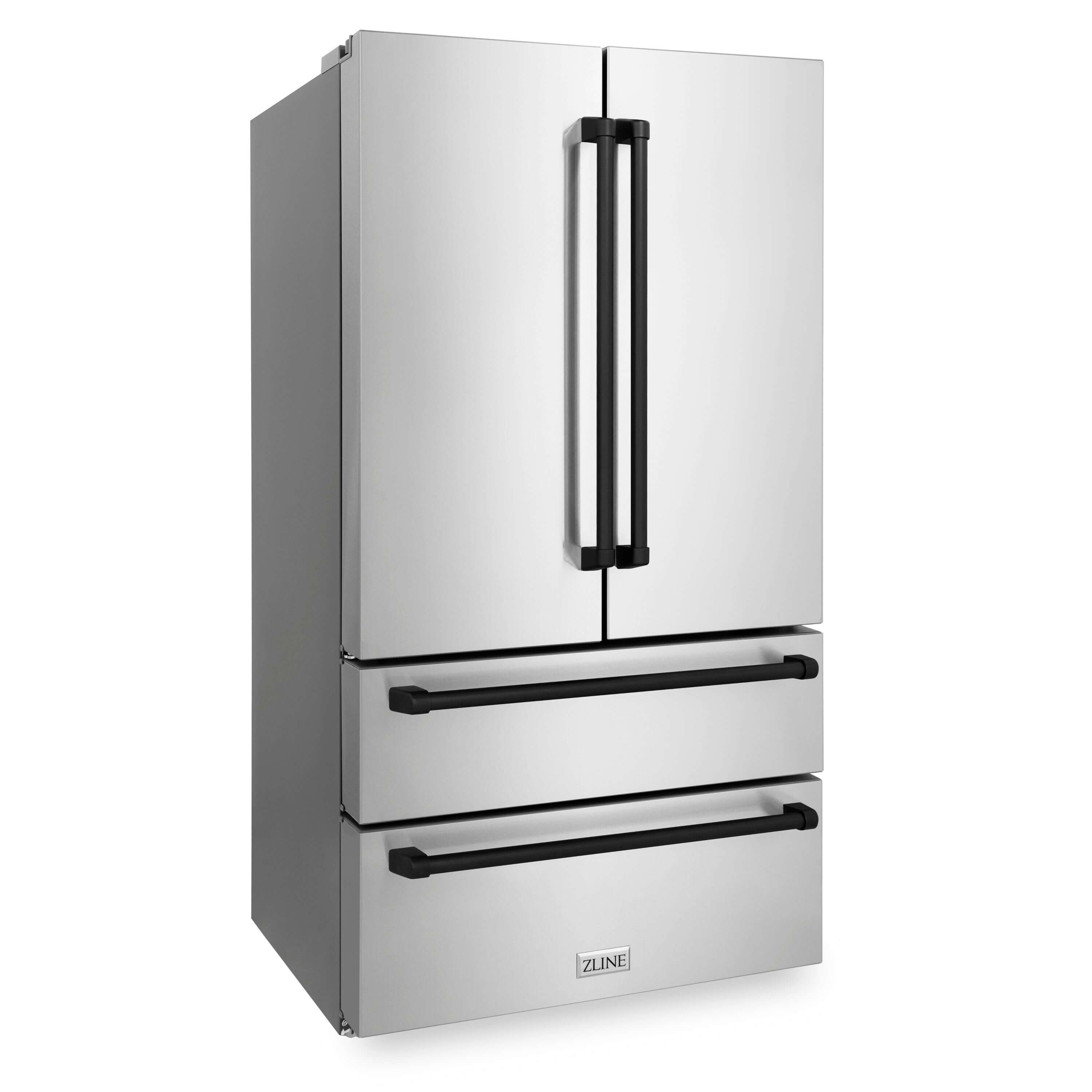 ZLINE 36" Autograph Edition French Door Refrigerator with Ice Maker