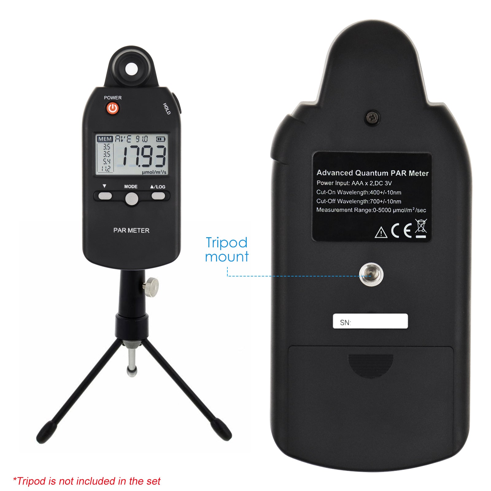 PAR-355 Quantum Sensor for Precise Light Measurement in Horticulture