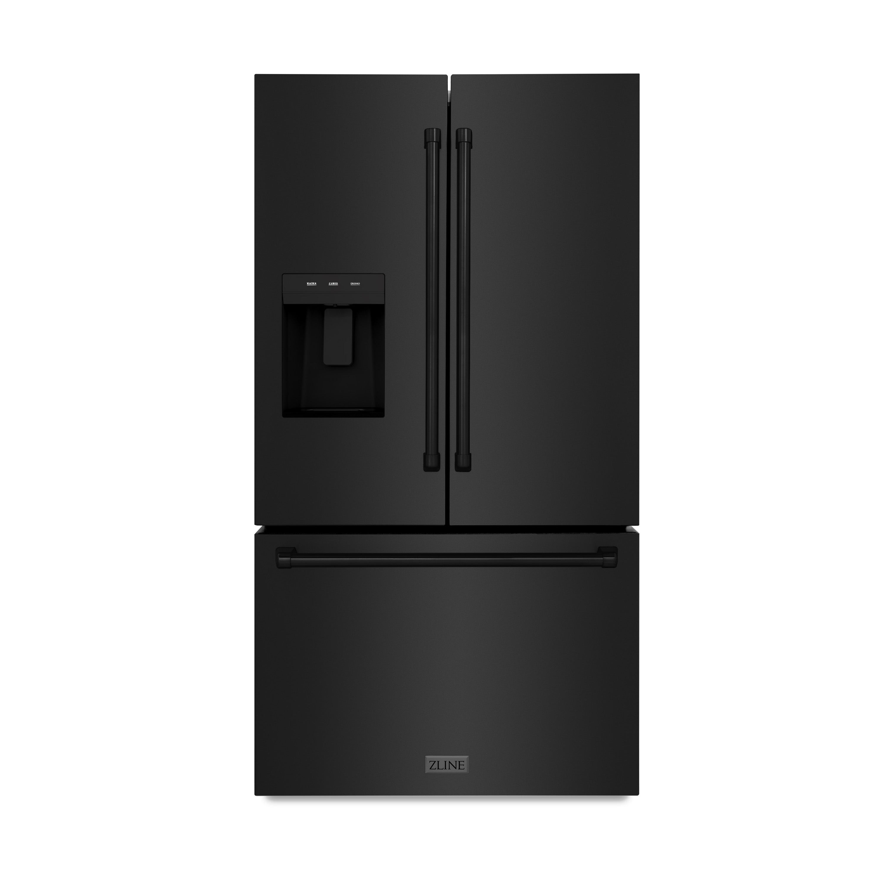 ZLINE 36" 28.9 cu. ft. French Door Refrigerator with External Water Dispenser and Dual Ice Maker