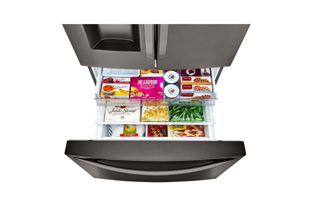 LG LRFDC2406D 24 Cu. Ft. Smart Wi-Fi Enabled Door-In-Door® Counter-Depth Refrigerator with Craft Ice™ Maker