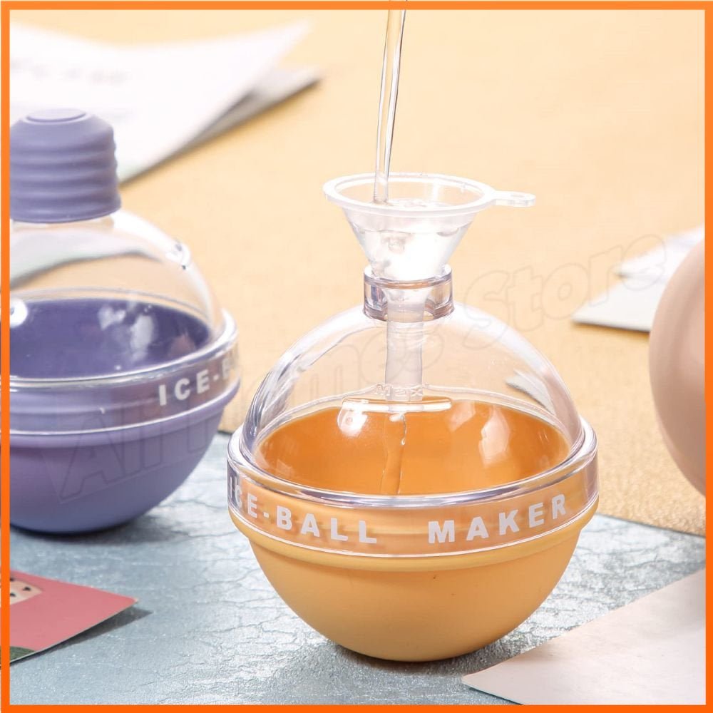 Transformative Ice Spheres - Silicone Ice Molds for Enhanced Beverages