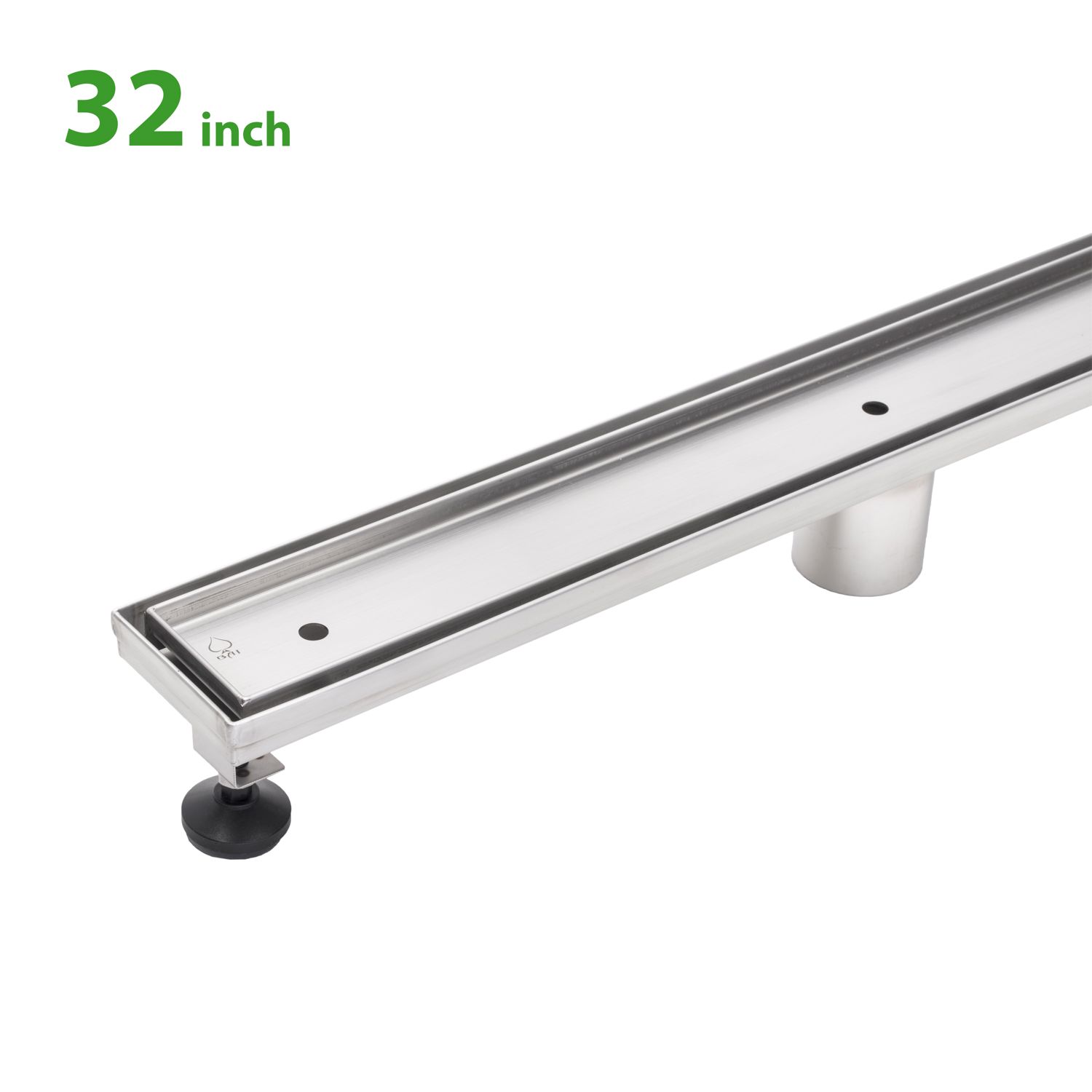 BAI 0554 Stainless Steel 32-inch Linear Shower Drain with Tile Insert