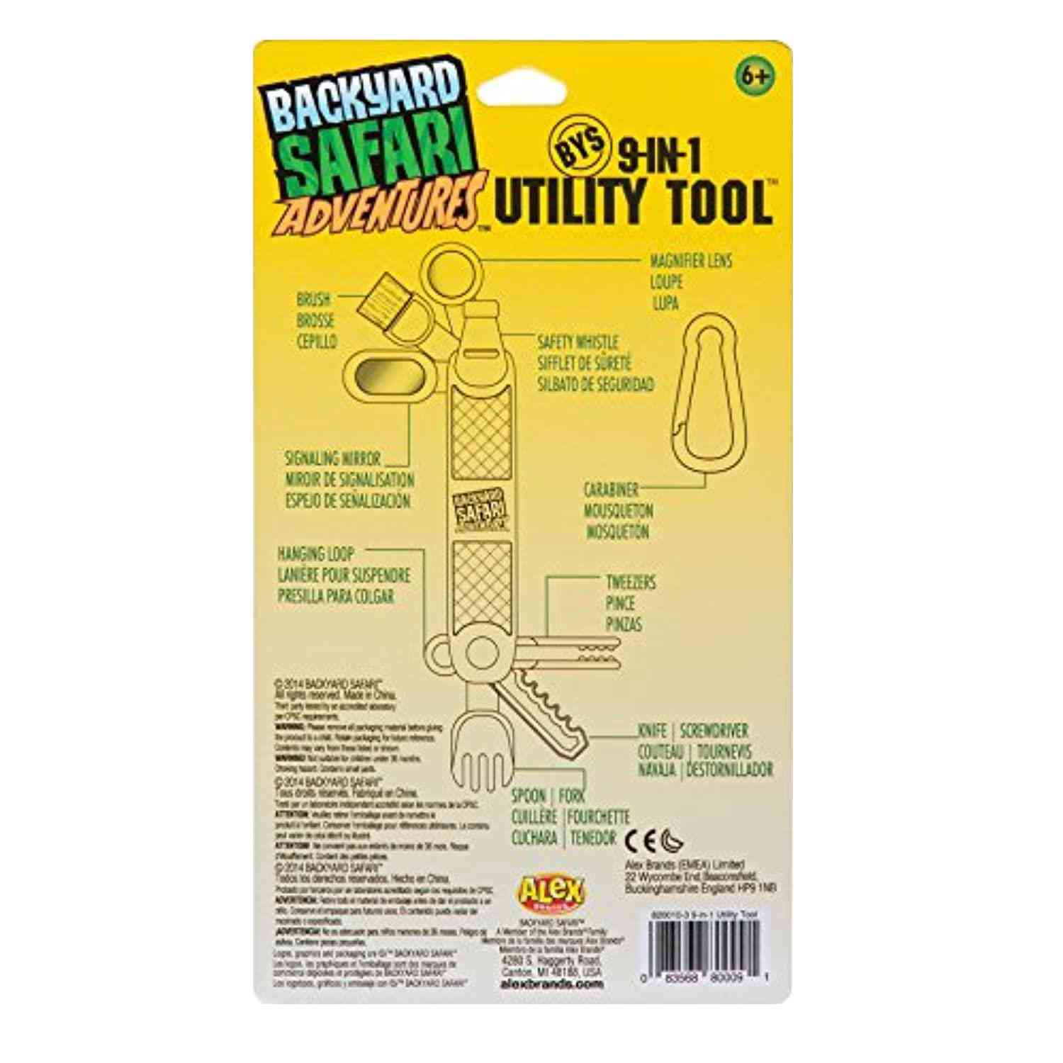 Ultimate Adventure 9-in-1 Kids' Outdoor Tool Set