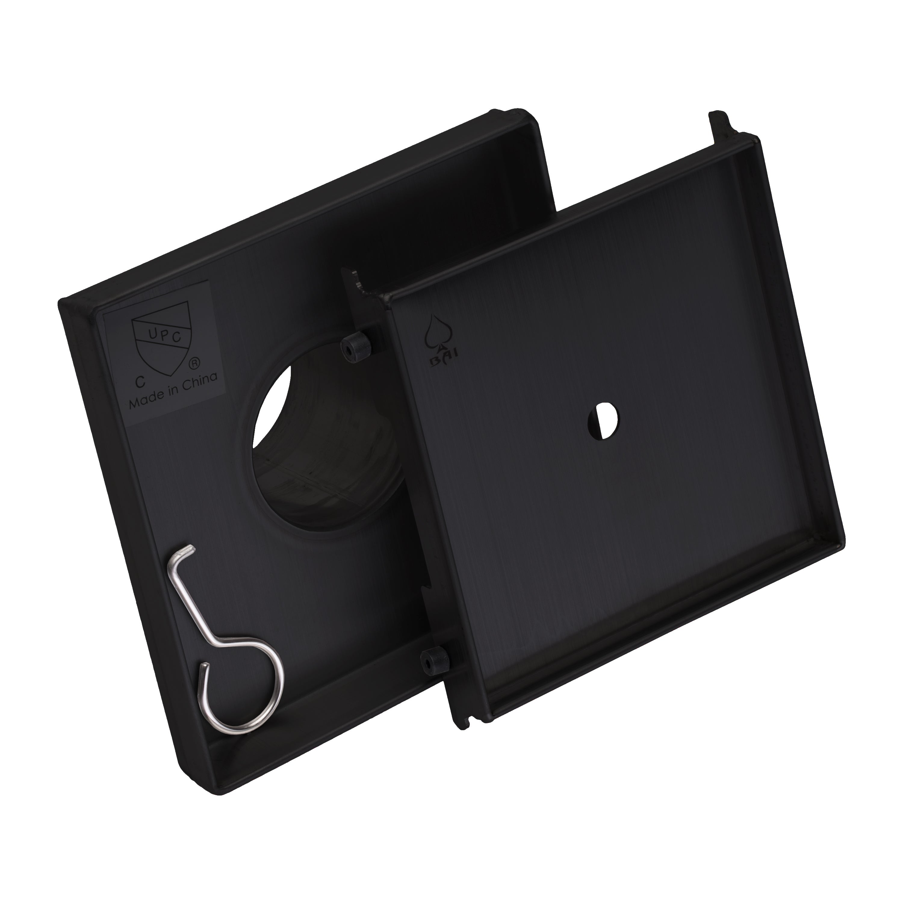 BAI 0512 Stainless Steel Square Shower Drain with Tile Insert