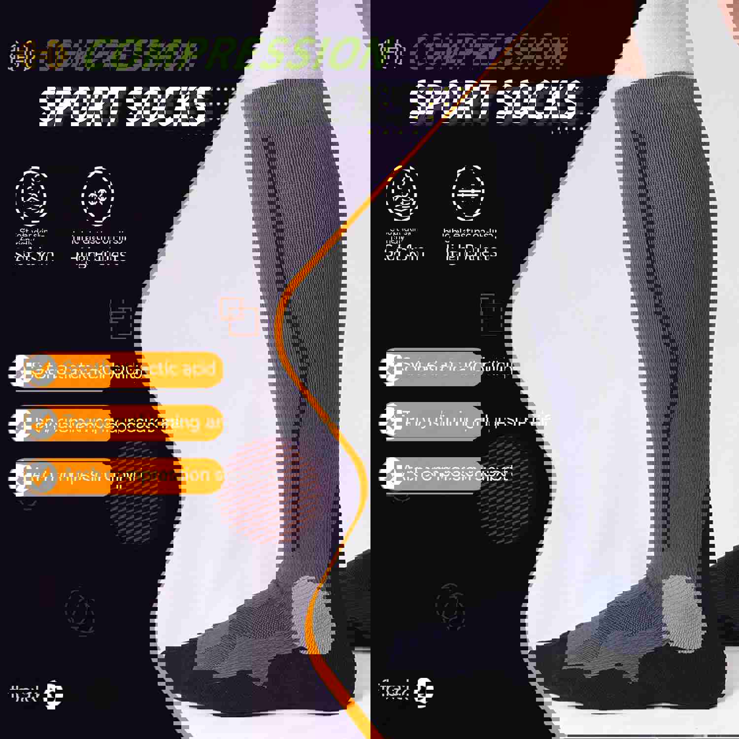 Enhanced Performance Long Tube Compression Socks