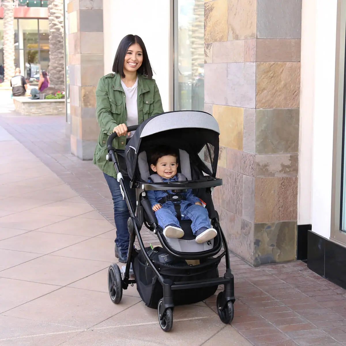City Clicker Pro Snap Gear® Stroller Travel System with Ally 35 Infant Car Seat - Manhattan (Target Exclusive)
