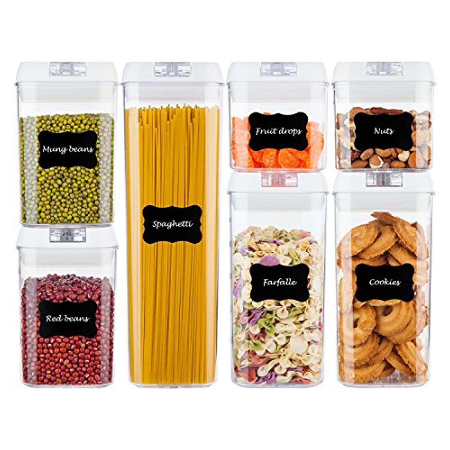Upgraded Kitchen Organization with Stackable Food Storage Containers