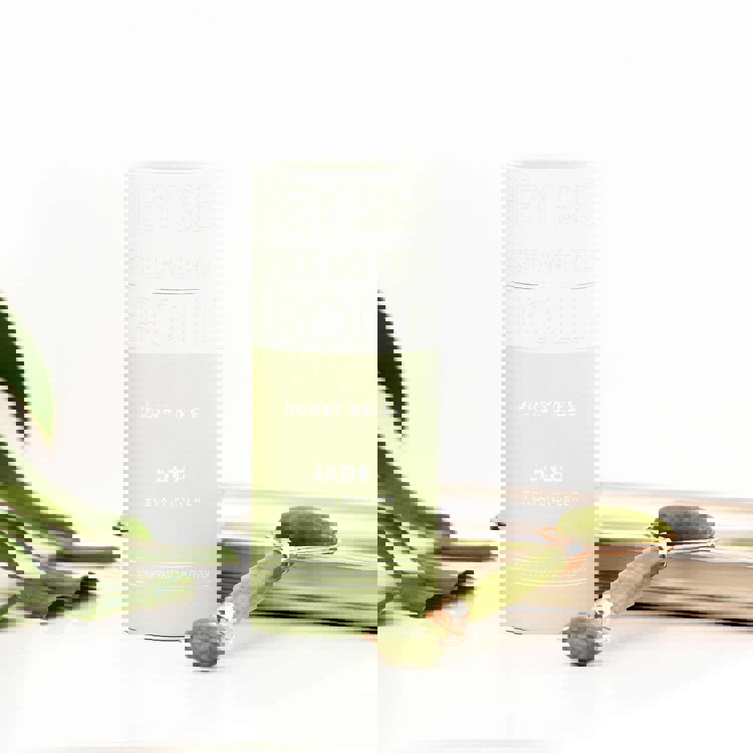 Gentle Jade Facial Roller for Radiant Skin