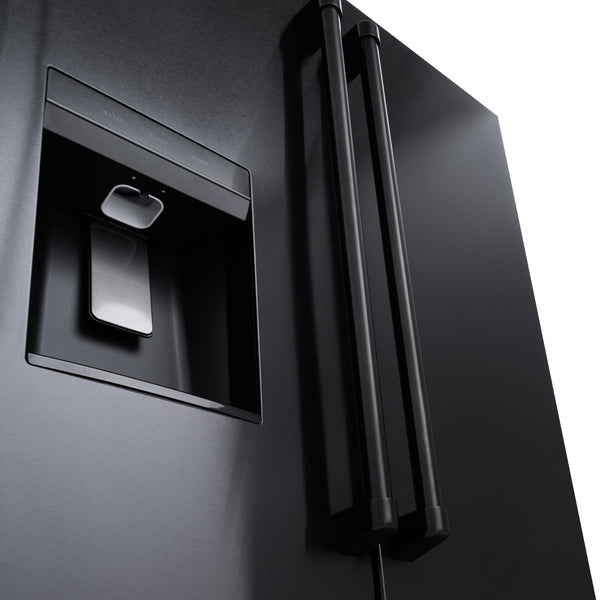 ZLINE 36" 28.9 cu. ft. French Door Refrigerator with External Water Dispenser and Dual Ice Maker