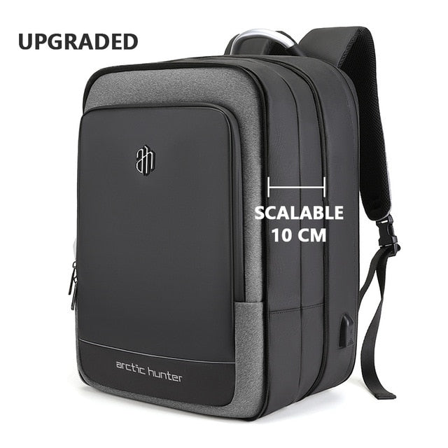 Arctic Hunter 40L Waterproof Business Backpack with USB Charging Port