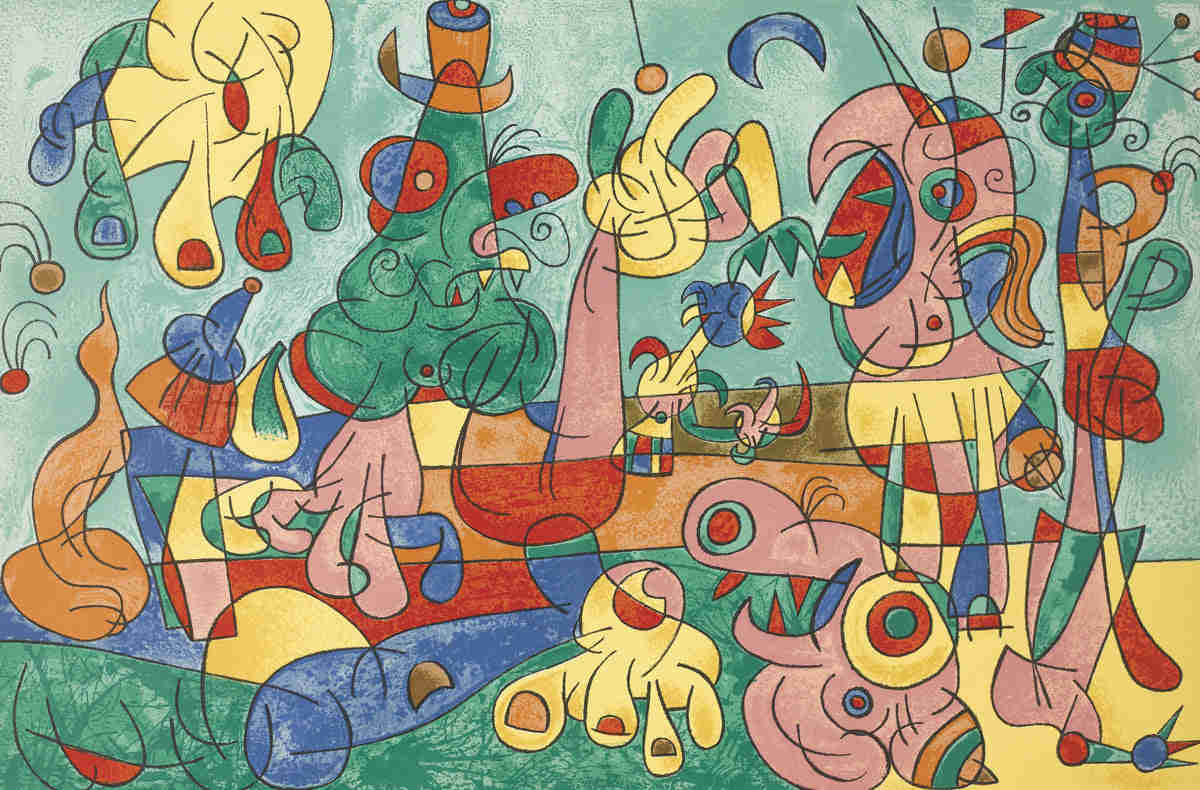 Joan Miró's Ubu Roi - A Masterpiece for Your Wall