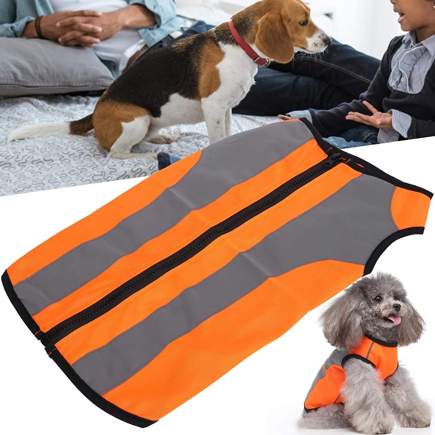 Reflective Dog Safety Vest for Outdoor Adventures