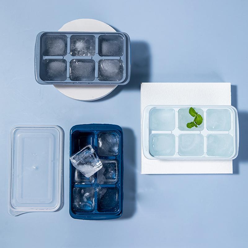 Premium DIY Ice Cube Tray with Stackable Lid