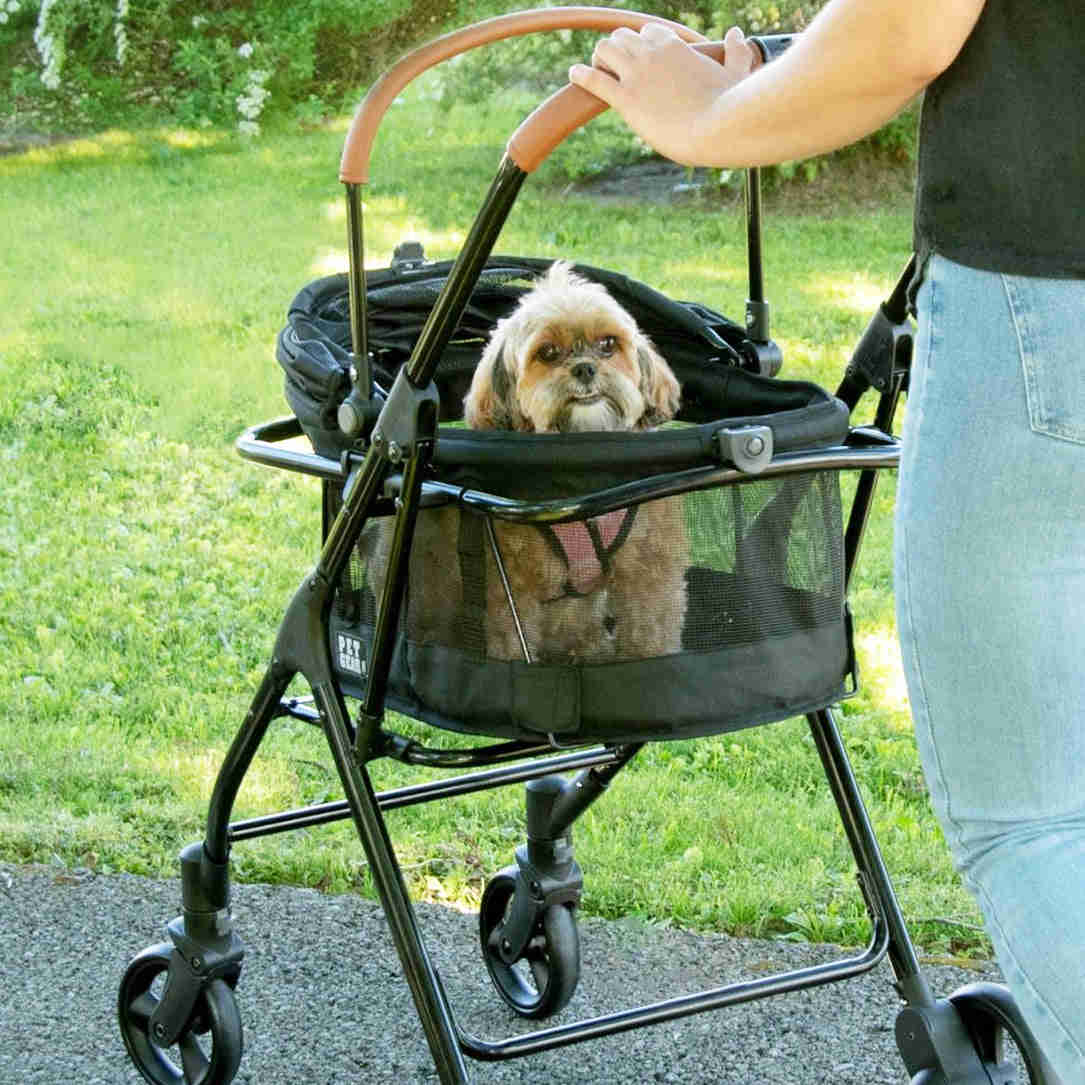 Pet Gear VIEW 360 All-in-One Dog Travel System, Jet Black