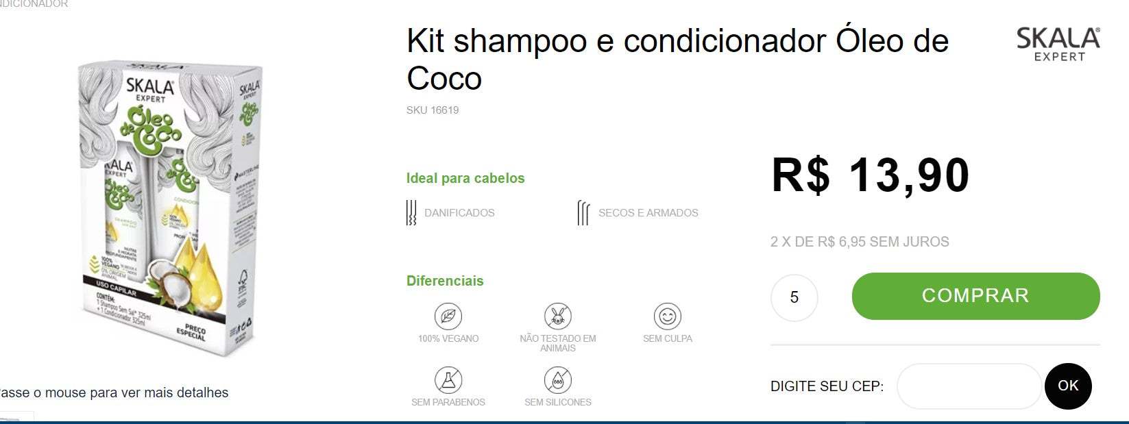 Personal Shopper | SKALA Shampoo & Conditioner Kit - 30 Items