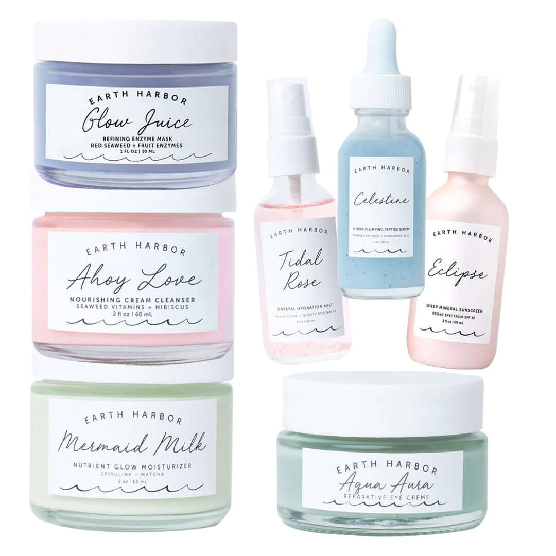 Earth Harbor Premium Low-Tox Skincare Essentials Bundle