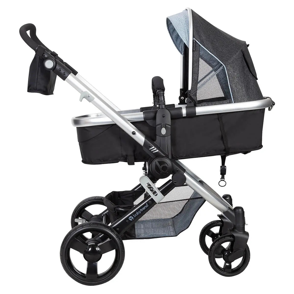 Go Gear Espy 35 Stroller Travel System with Ally 35 Infant Car Seat - Blue Spectrum