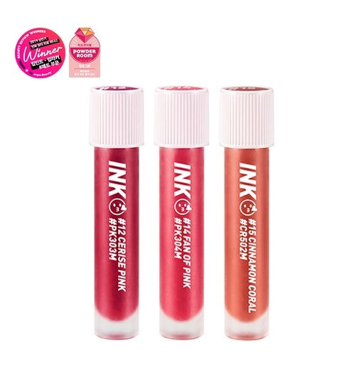 PERIPERA Ink Matte Blur Tint 04 Passion Apple 3.8g - Long-Lasting Matte Lip Tint