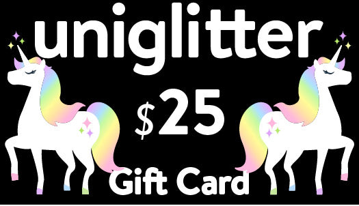 Uniglitter Gift Card - Flexible Shopping Choice