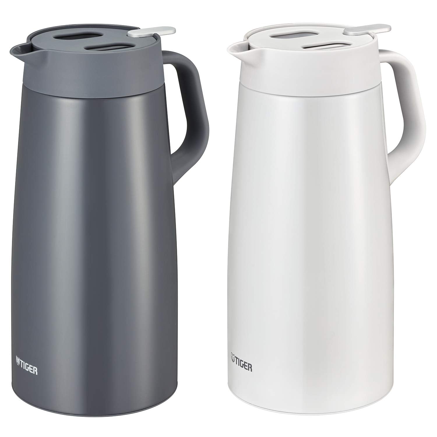 Tiger 2.0L Dark Gray Vacuum Flask - Large Capacity, Thermal Insulation