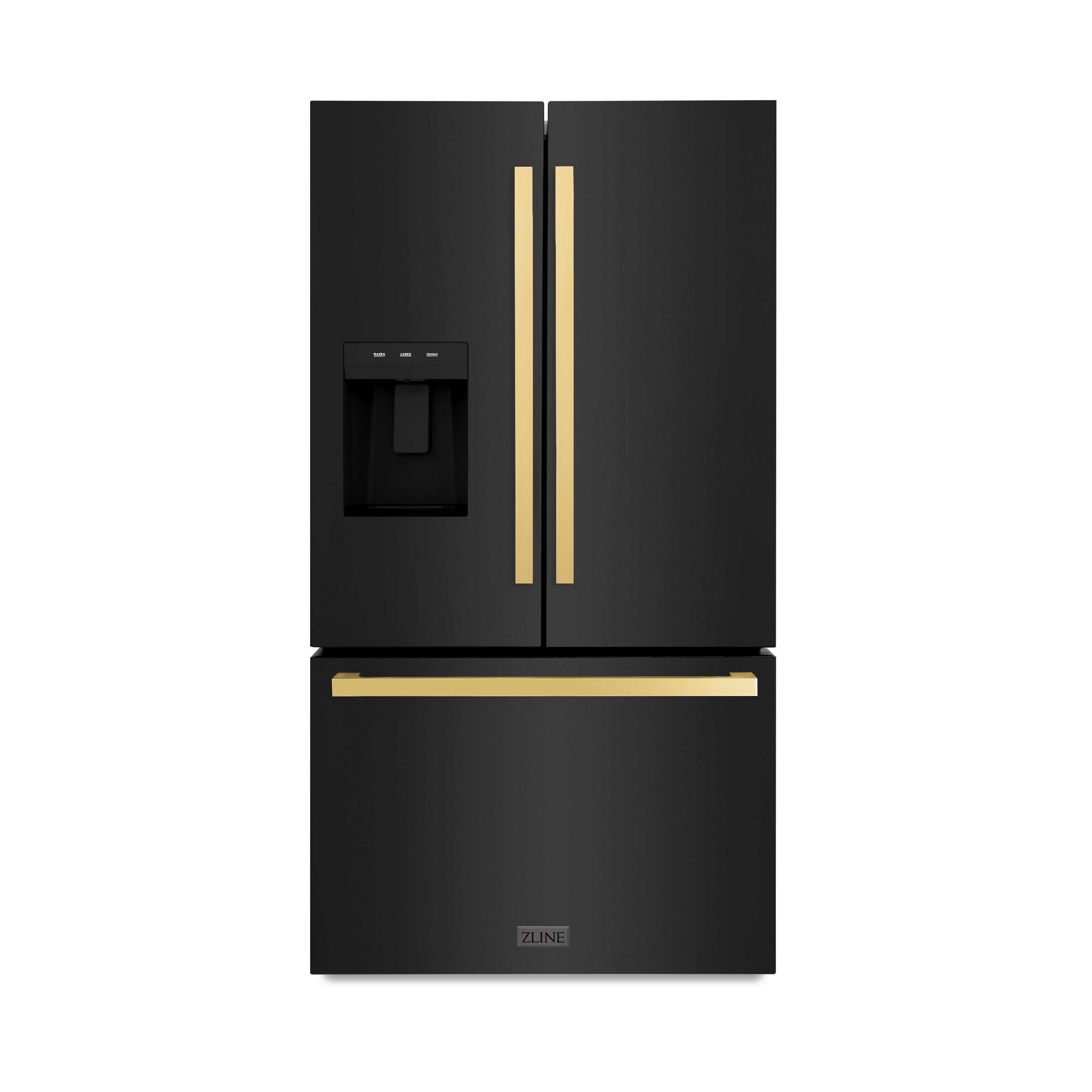 ZLINE Autograph Edition 36" French Door Refrigerator with External Water Dispenser