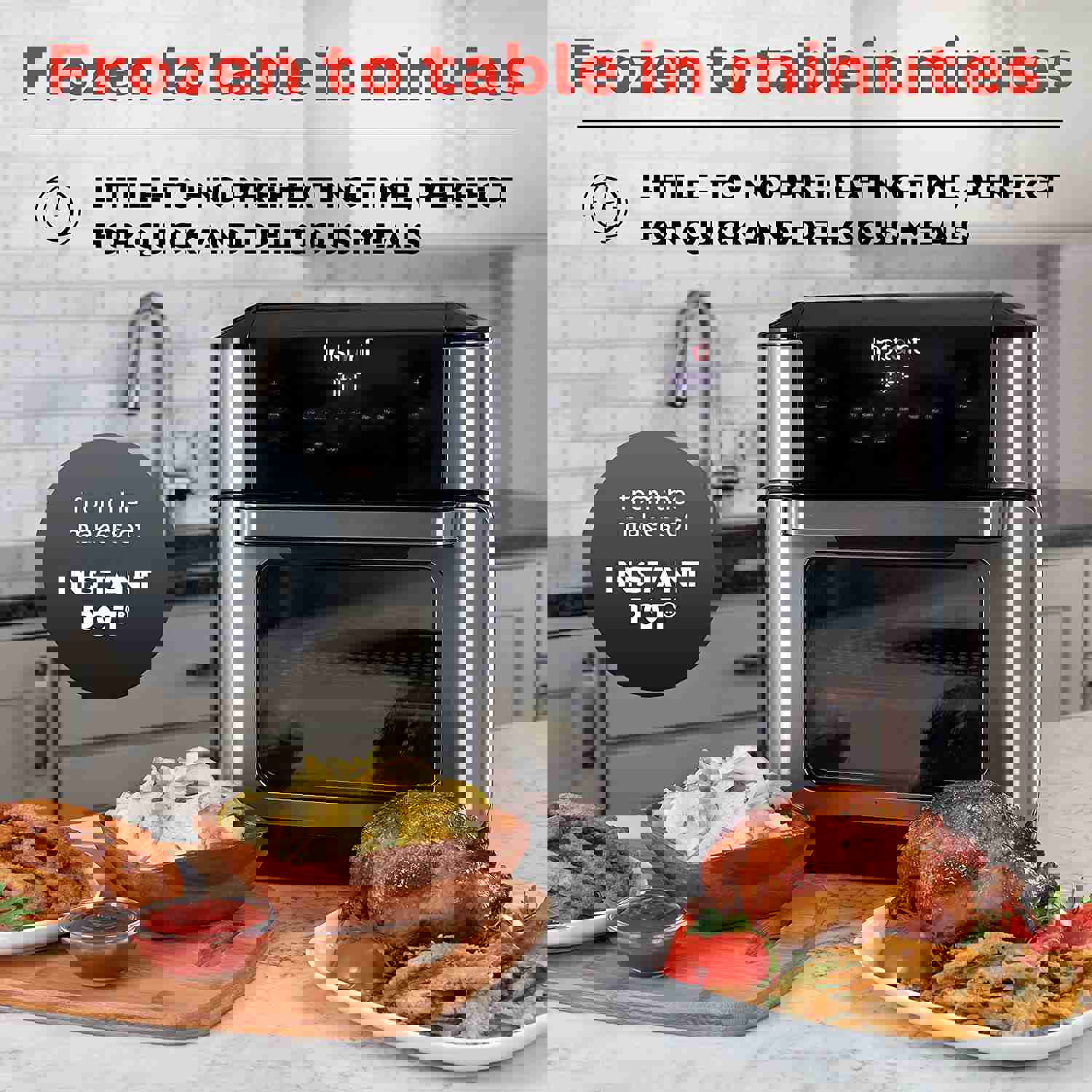 Instant Vortex Plus 10-Quart 7-in-1 Air Fryer with EvenCrisp Technology