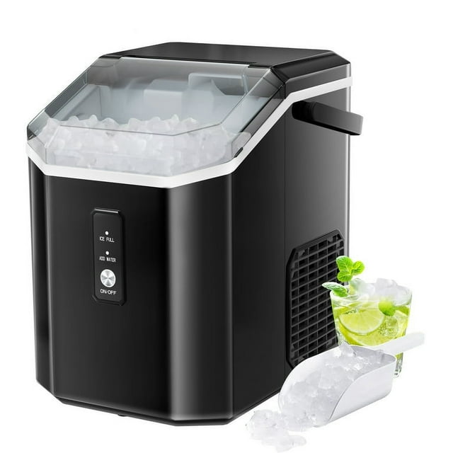 Auseo Nugget Ice Maker - Portable, Fast, and Efficient for Chewy Ice