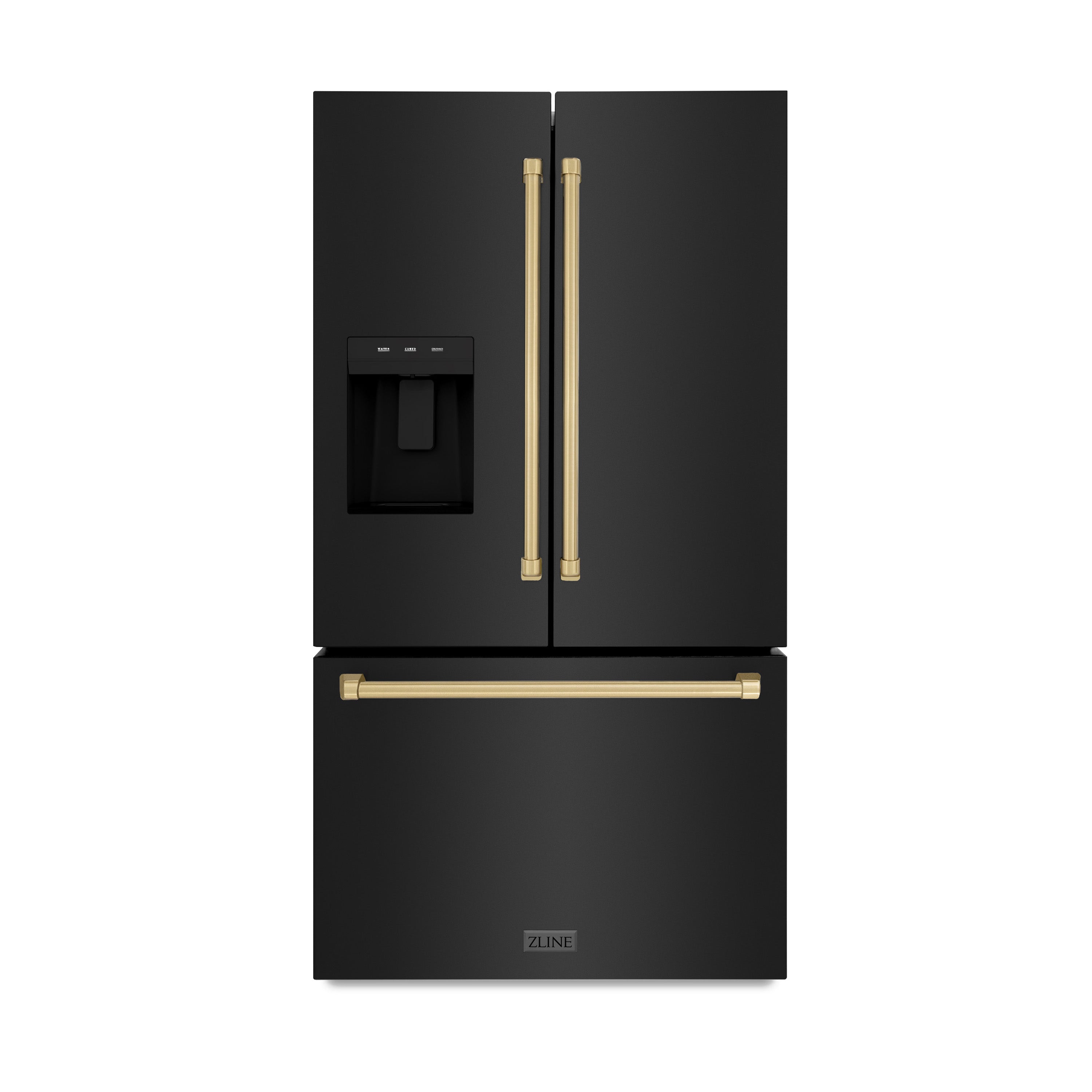 ZLINE Autograph Edition 36" French Door Refrigerator with External Water Dispenser