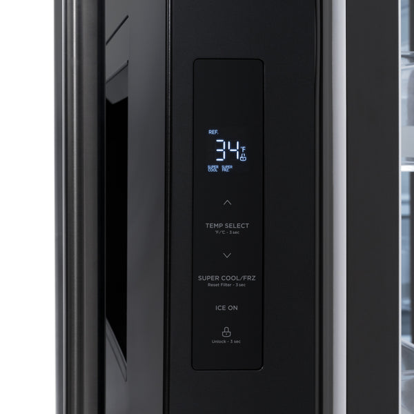 ZLINE 36" 28.9 cu. ft. French Door Refrigerator with External Water Dispenser and Dual Ice Maker