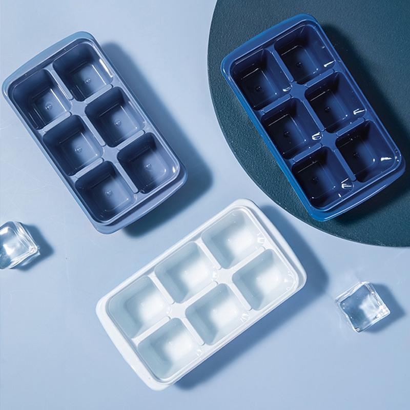 Premium DIY Ice Cube Tray with Stackable Lid