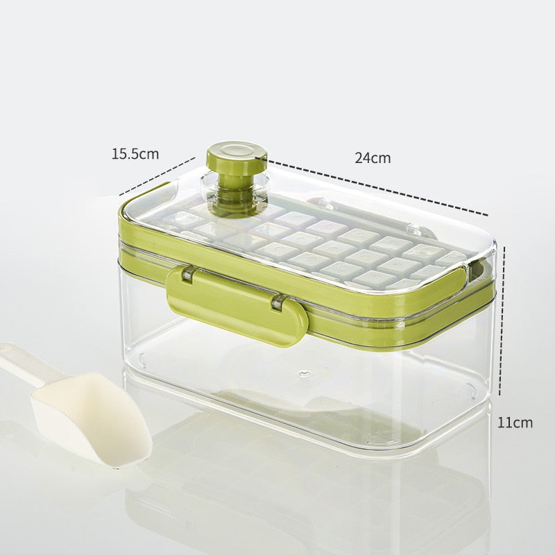 Silicone Ice Cube Tray with Large Capacity