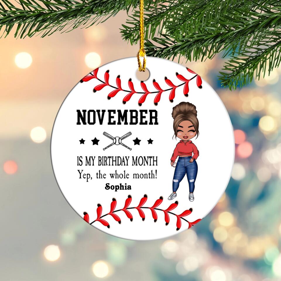 Personalized Christmas Ornament, Family Keepsake