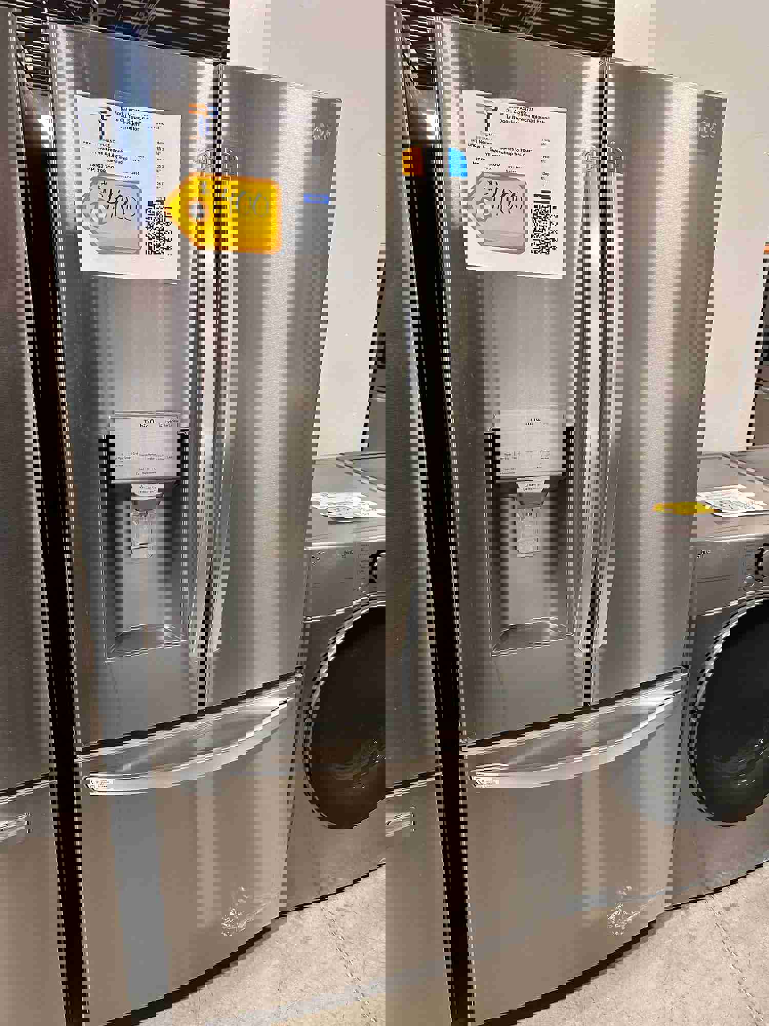 LG 26.2 Cu. Ft. French Door Smart Refrigerator with Dual Ice Maker - Stainless Steel